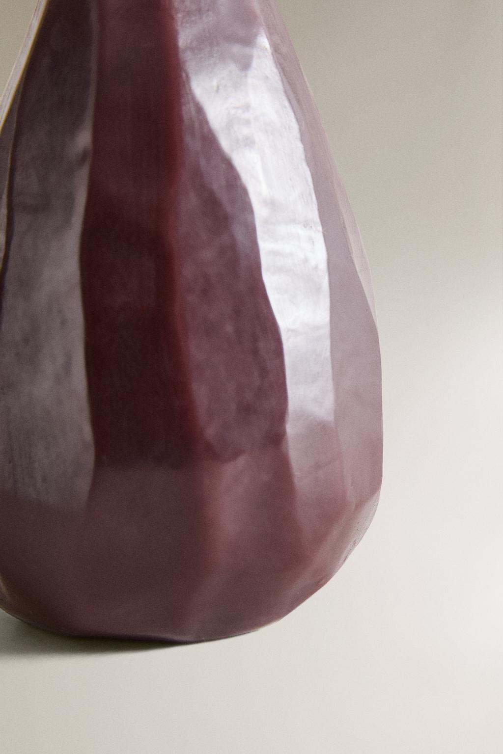 Декоративная свеча в форме груши