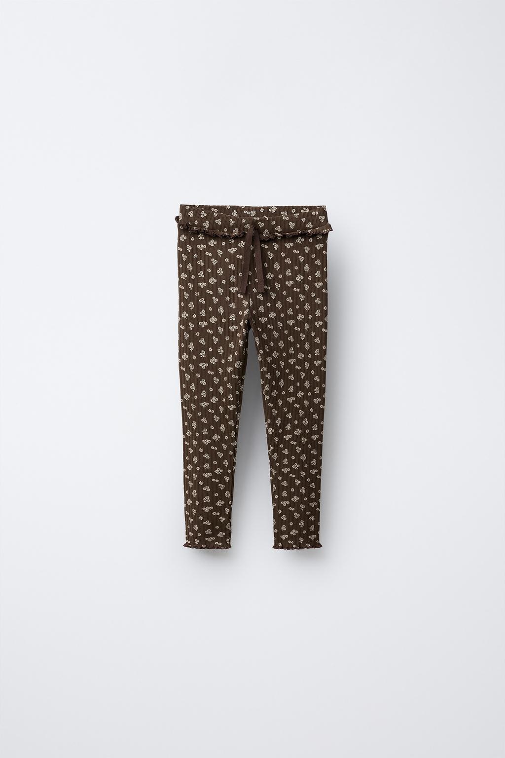 ЛЕГИНСЫ В РУБЧИК С ПРИНТОМ