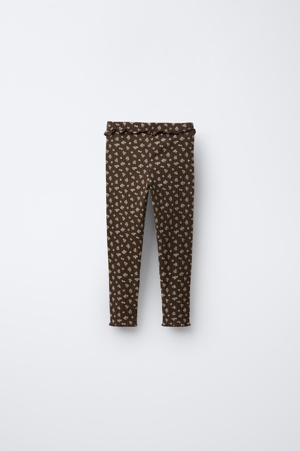 ЛЕГИНСЫ В РУБЧИК С ПРИНТОМ