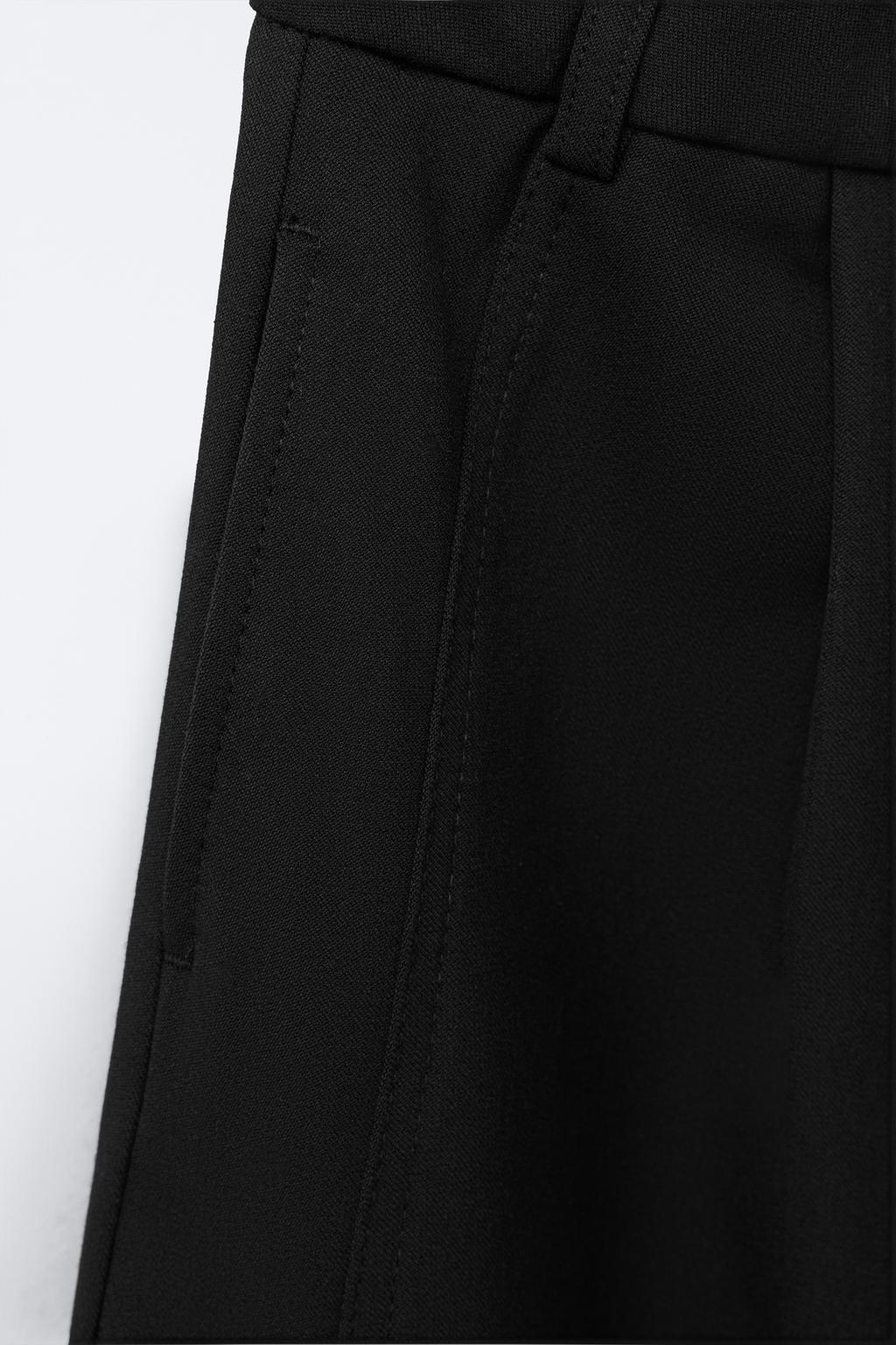 БРЮКИ BARREL С ЗАЩИПАМИ