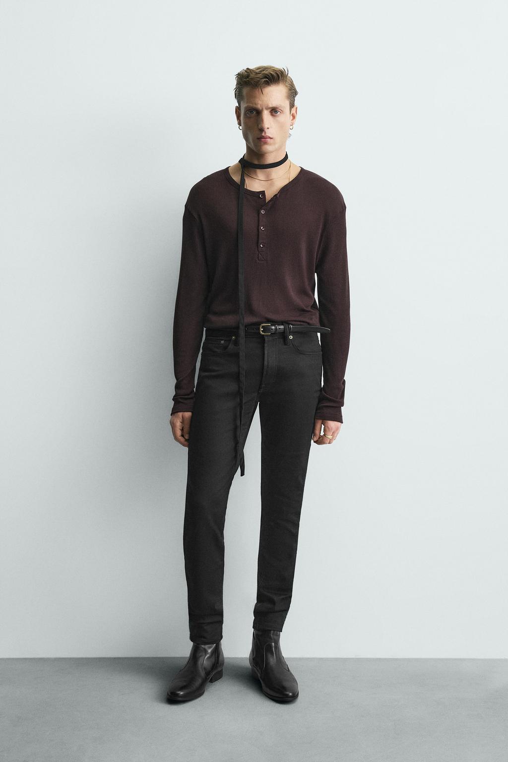 ФУТБОЛКА С ВОРОТНИКОМ НА ПУГОВИЦАХ ИЗ ЛИОЦЕЛЛА И ХЛОПКА