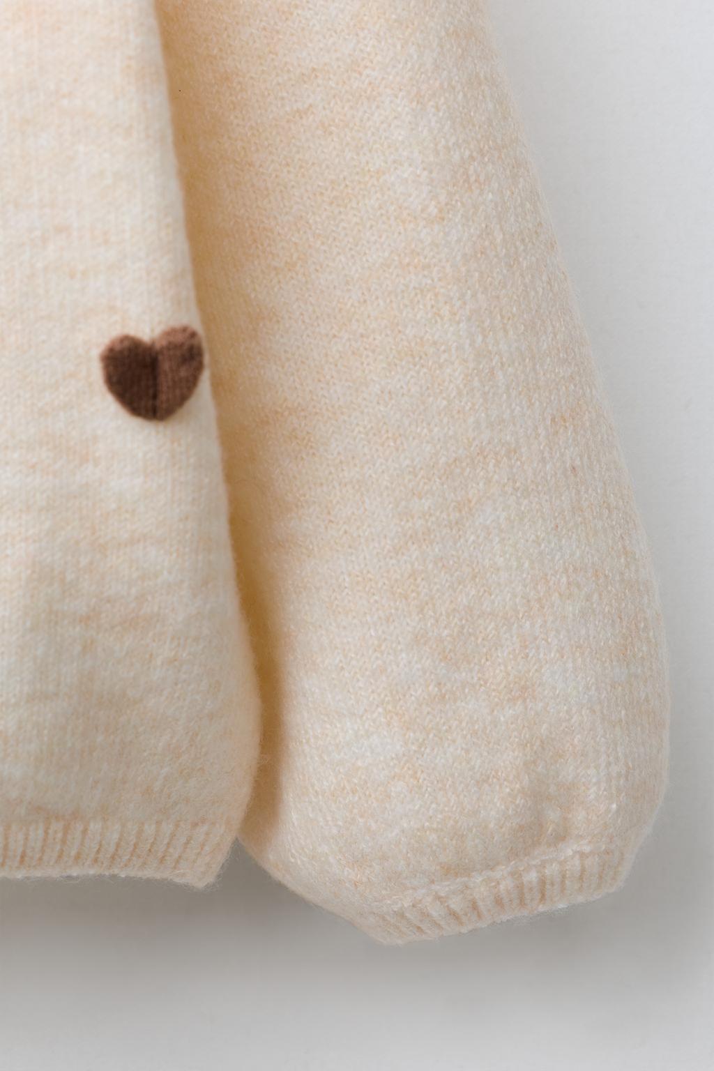 КАРДИГАН С СЕРДЦАМИ