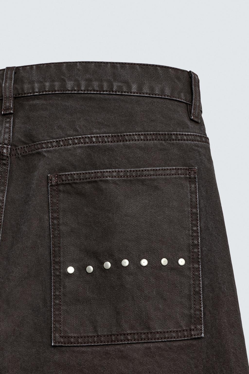 ДЖИНСЫ FLARED С ВОЩЕНЫМ ПОКРЫТИЕМ