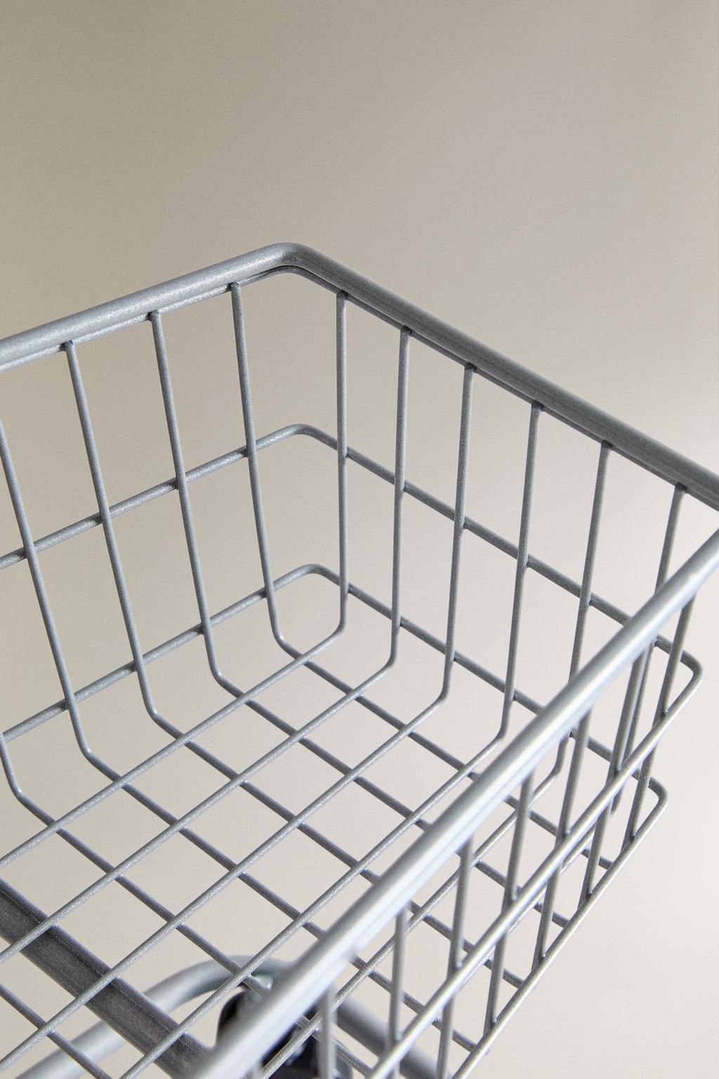 Детская игрушечная супермаркетная тележка