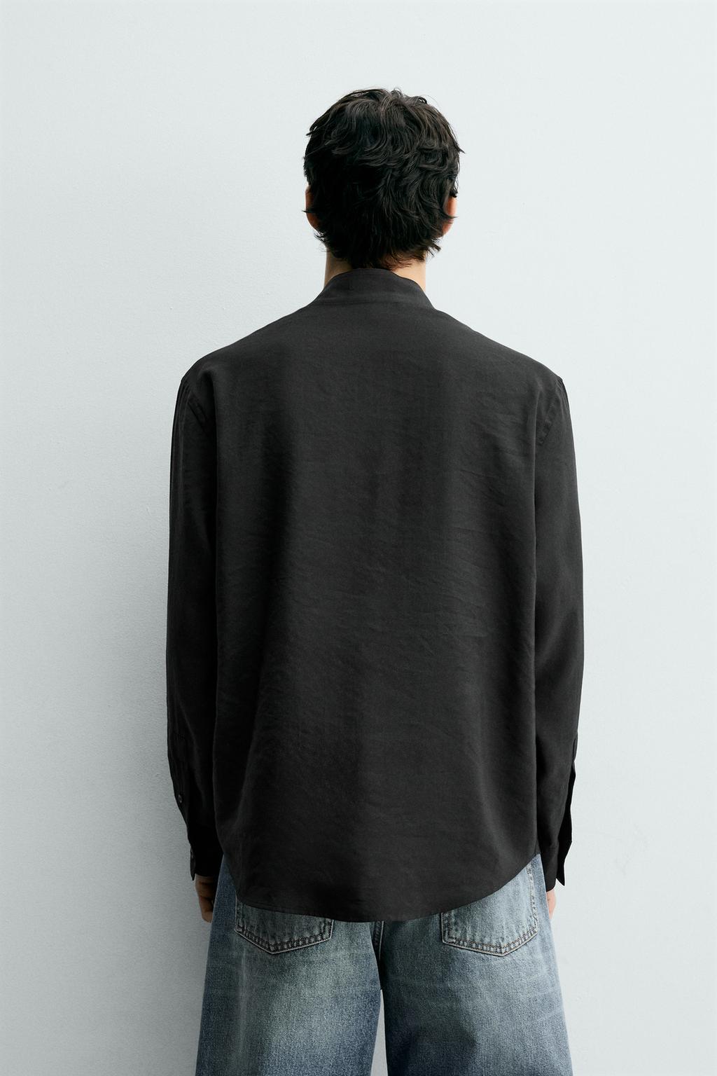 ПОЛО ИЗ СТРУЯЩЕЙСЯ ТКАНИ