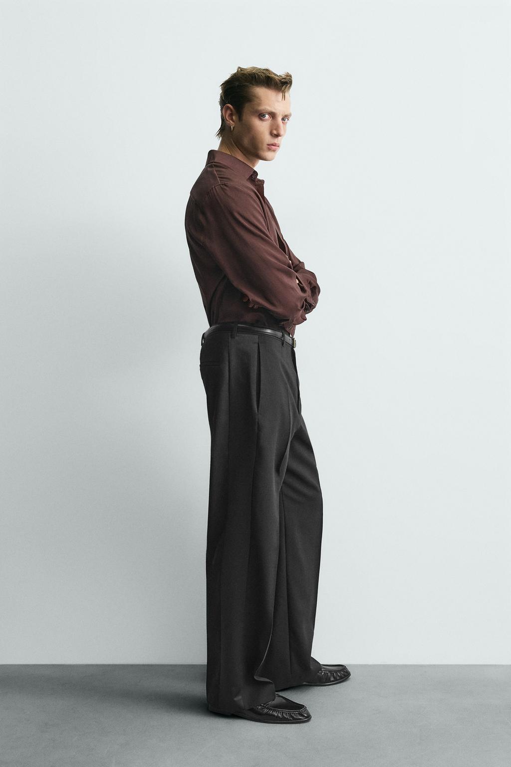 РУБАШКА RELAXED FIT ИЗ 100% ШЕЛКА LIMITED EDITION