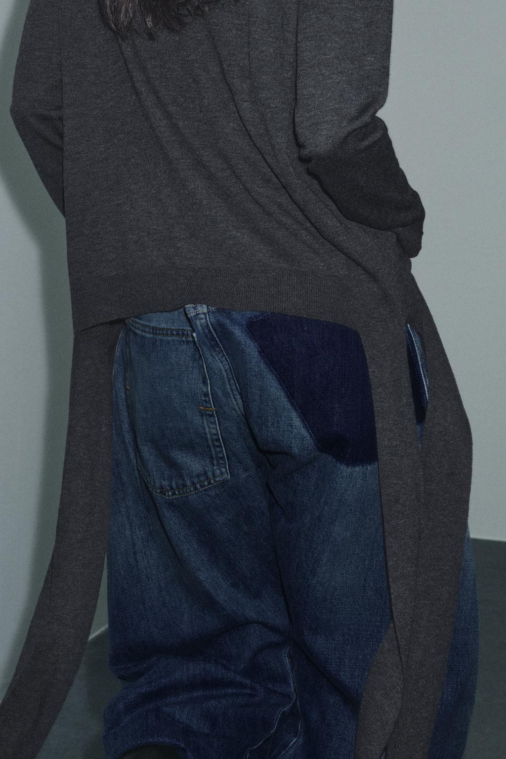 ДЖЕМПЕР С БОКОВЫМИ ЛАМПАСАМИ