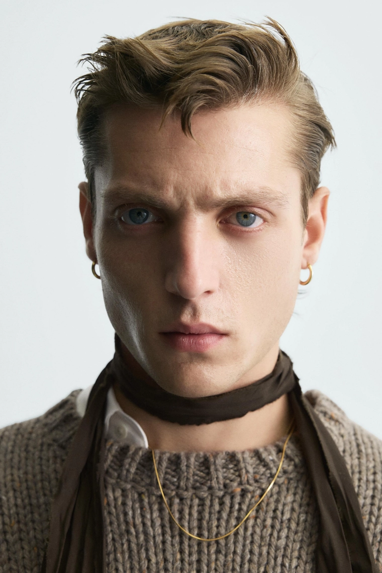 СВИТЕР ИЗ РЕЛЬЕФНОЙ ТКАНИ С ШЕРСТЬЮ