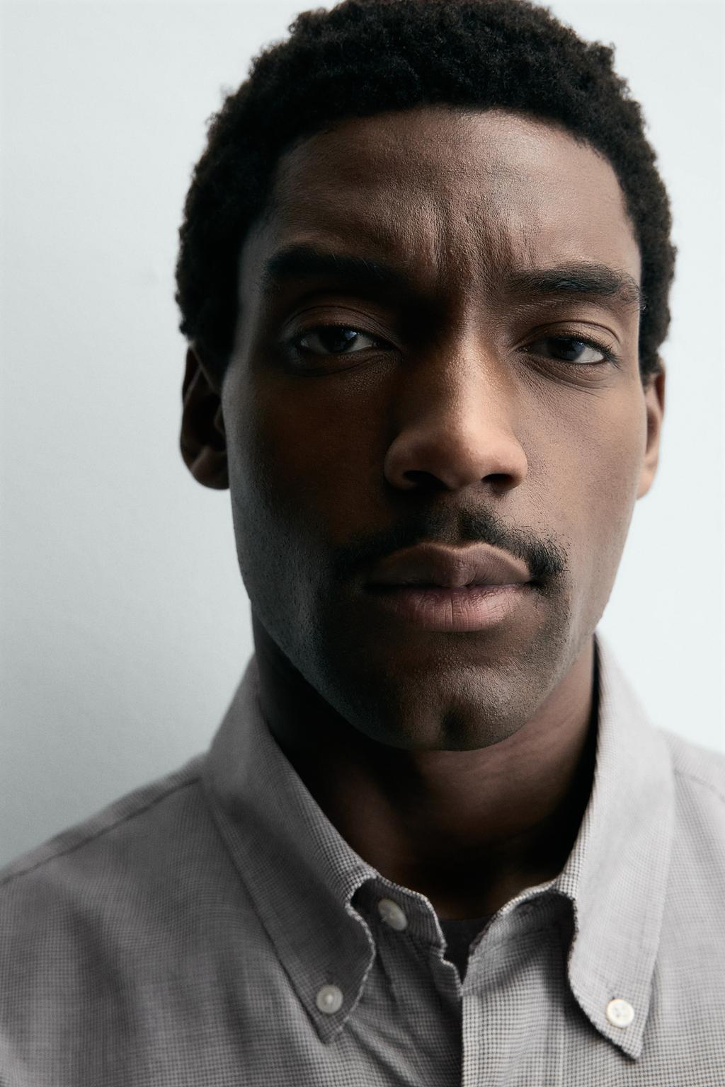 РУБАШКА ИЗ ВИСКОЗЫ И ШЕРСТИ В КЛЕТКУ