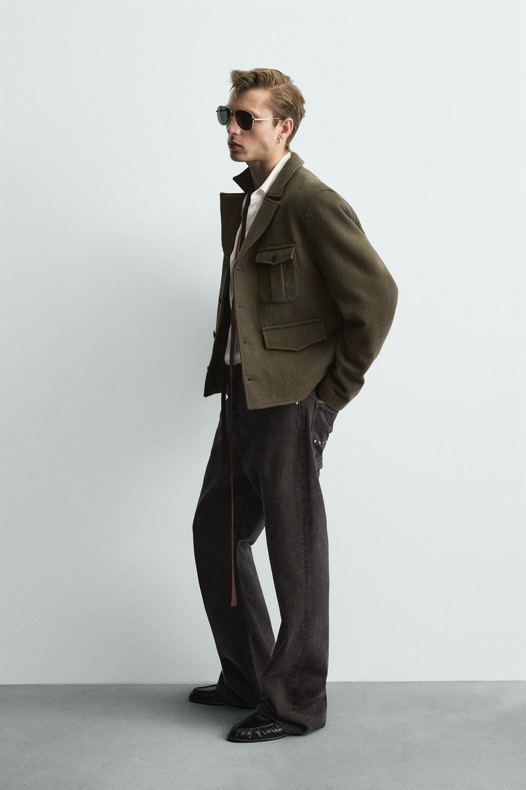КУРТКА ИЗ 100% ШЕРСТИ С КАРМАНАМИ — LIMITED EDITION