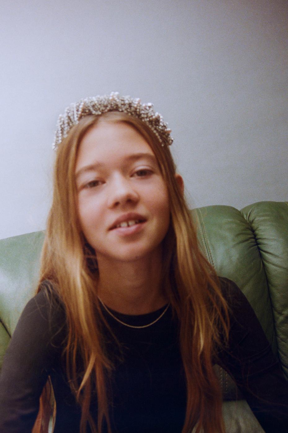 Боди с вырезом из полиамида