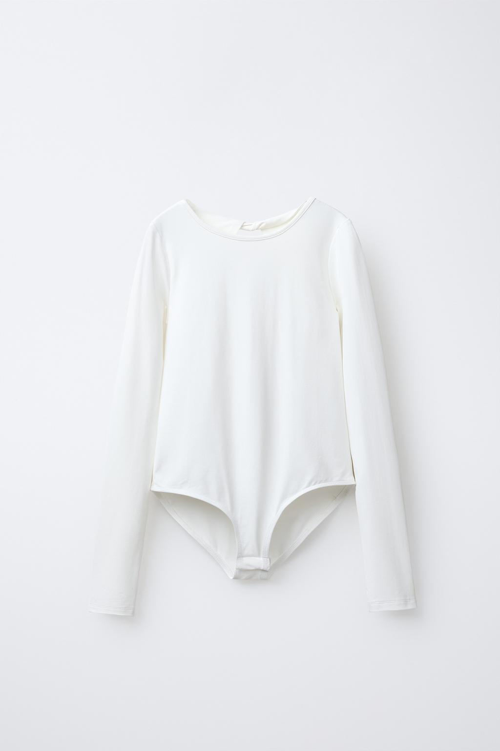 БОДИ ИЗ ПОЛИАМИДА С ВЫРЕЗАМИ