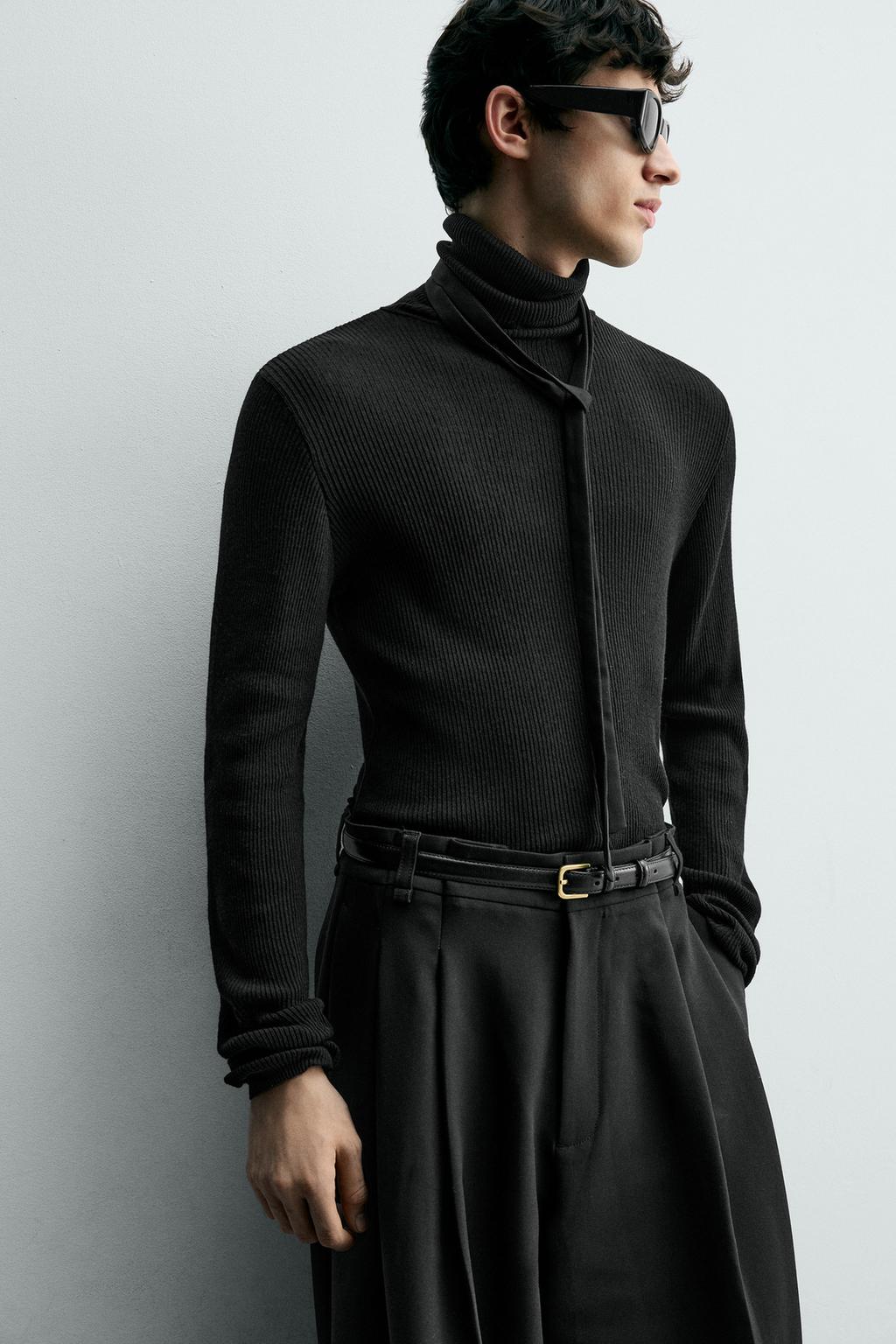 ЛЕГКИЙ СВИТЕР В РУБЧИК