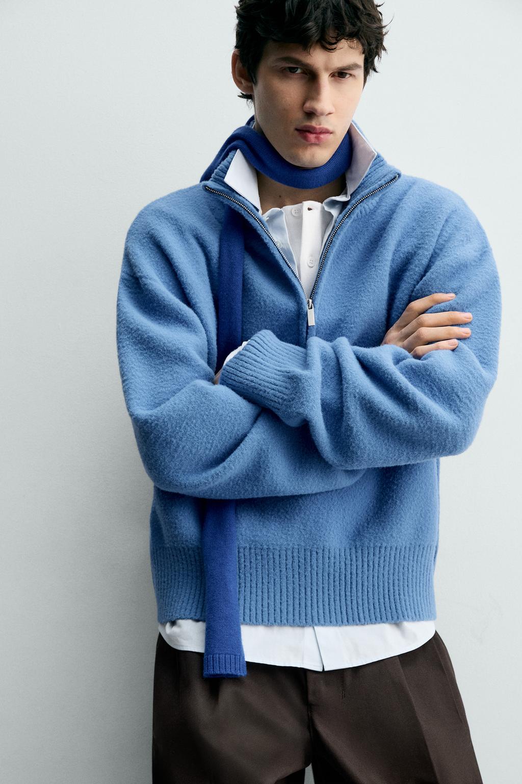 ДЖЕМПЕР СВОБОДНОГО КРОЯ С ТЕКСТУРОЙ