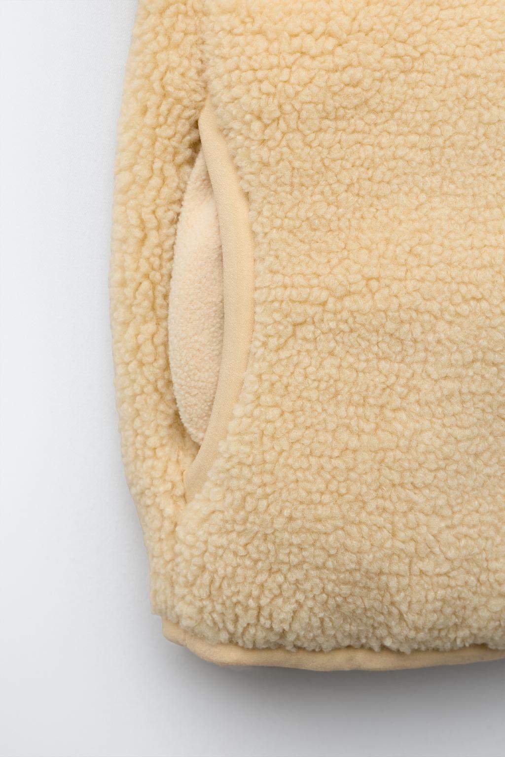 ТОЛСТОВКА ИЗ ИСКУССТВЕННОЙ ОВЧИНЫ НА МОЛНИИ