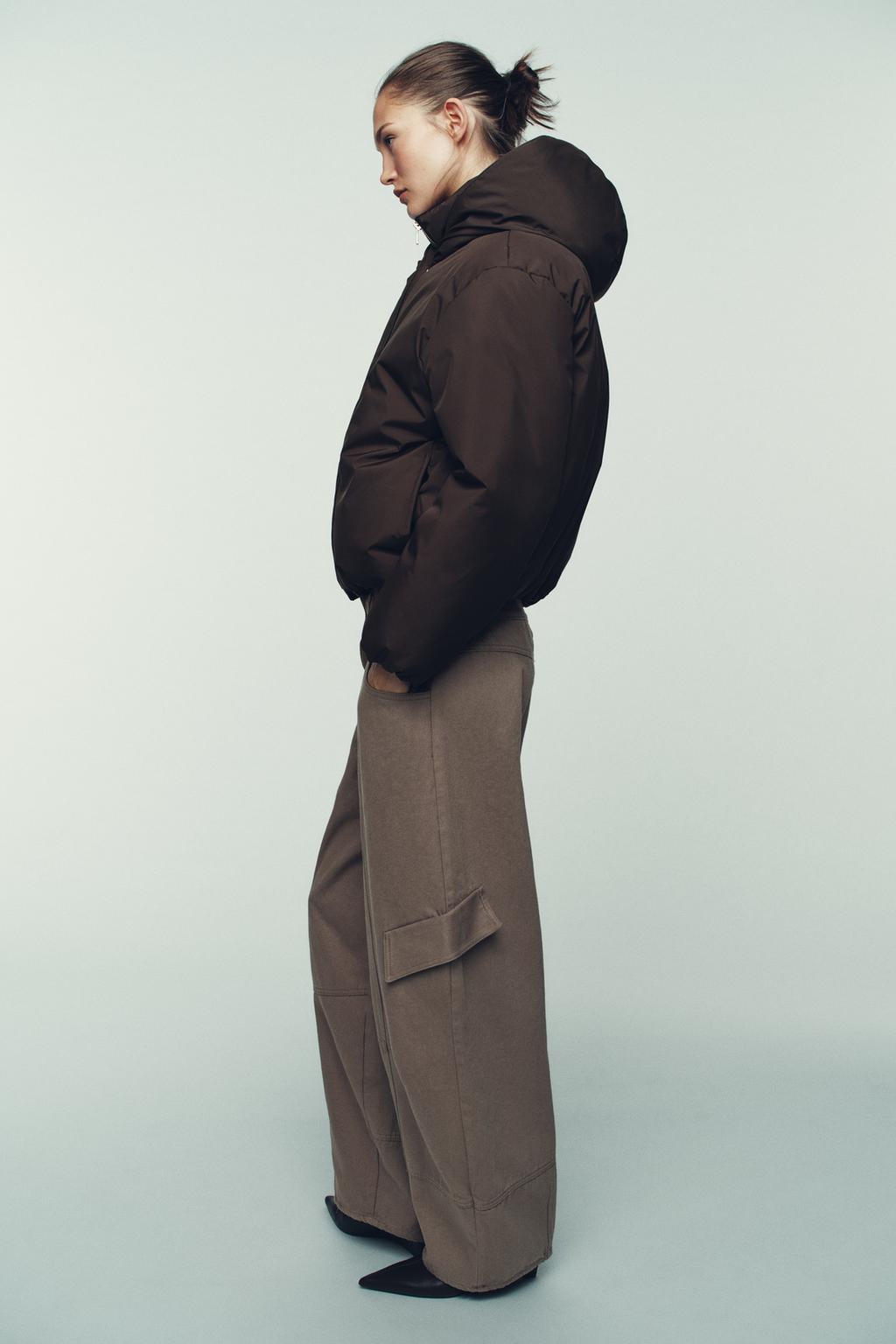 СТЕГАНЫЙ АНОРАК С КАПЮШОНОМ WATER REPELLENT WINDPROOF