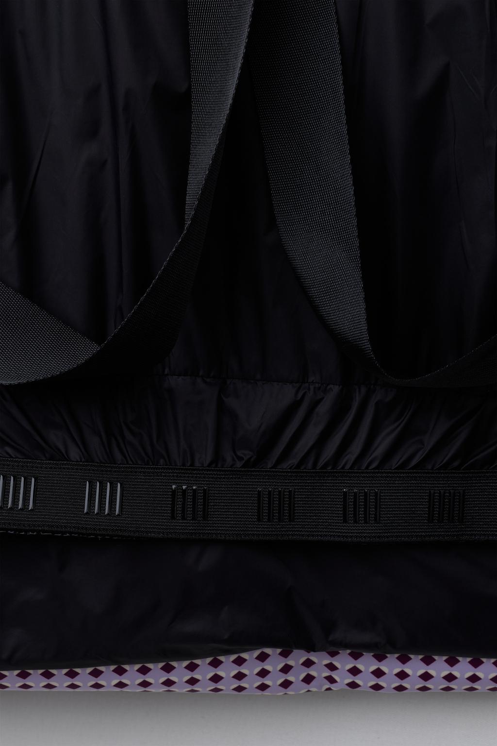 Пуховик с геометрическим принтом и перьями recco® из коллекции лыжной одежды, водонепроницаемый и защищающий от ветра