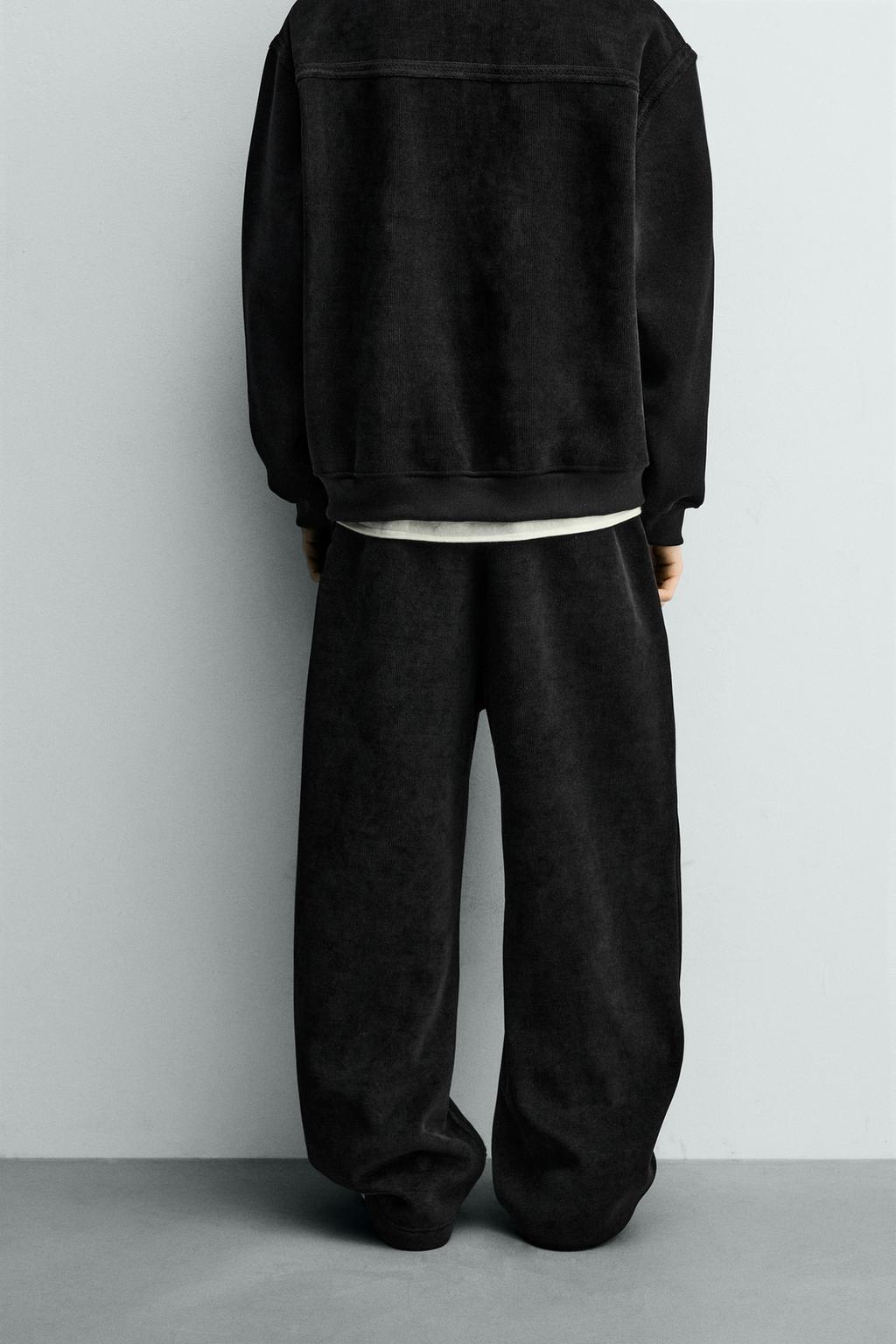 БРЮКИ BALLOON FIT ИЗ ВЕЛЬВЕТА