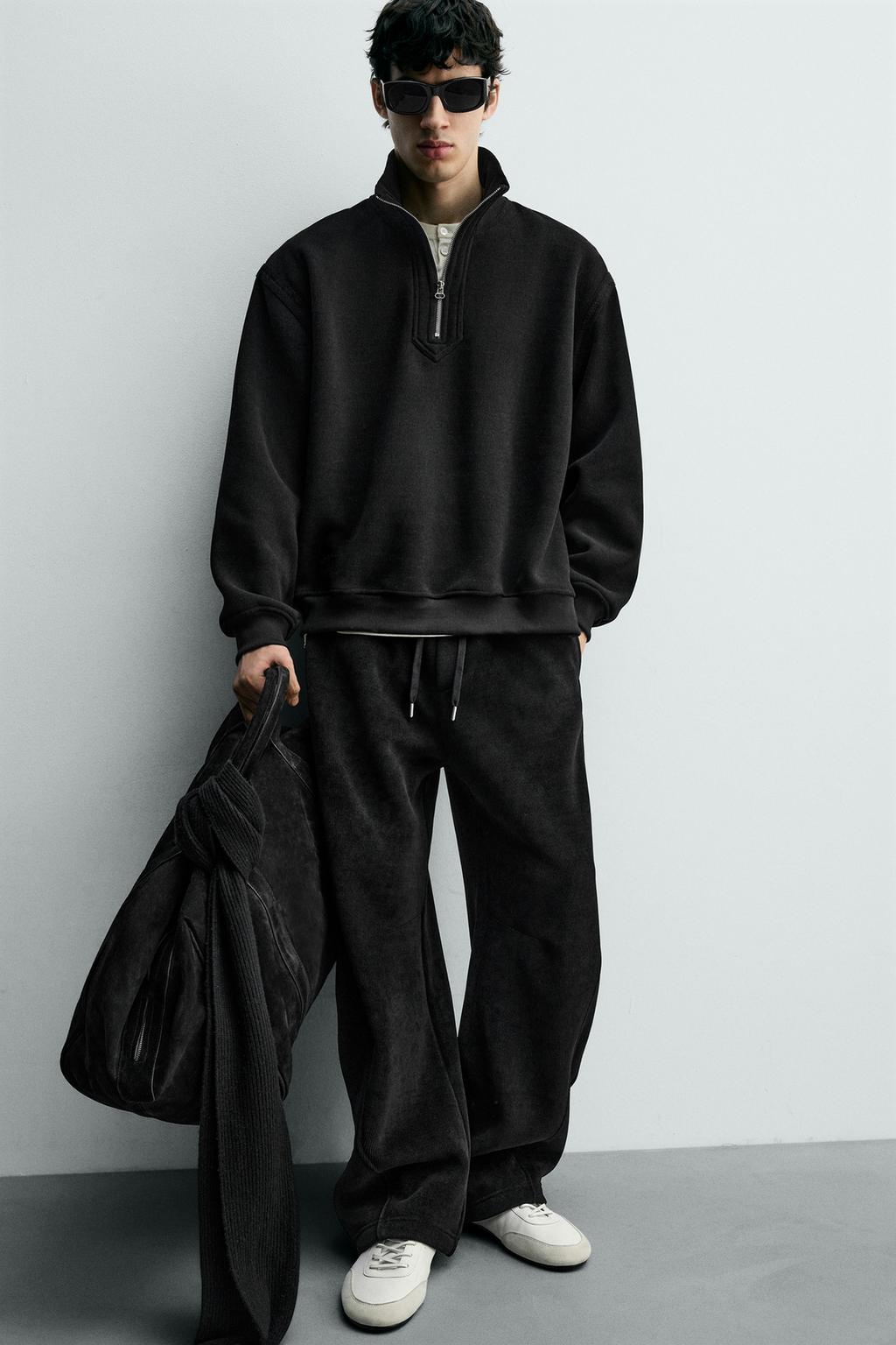 БРЮКИ BALLOON FIT ИЗ ВЕЛЬВЕТА