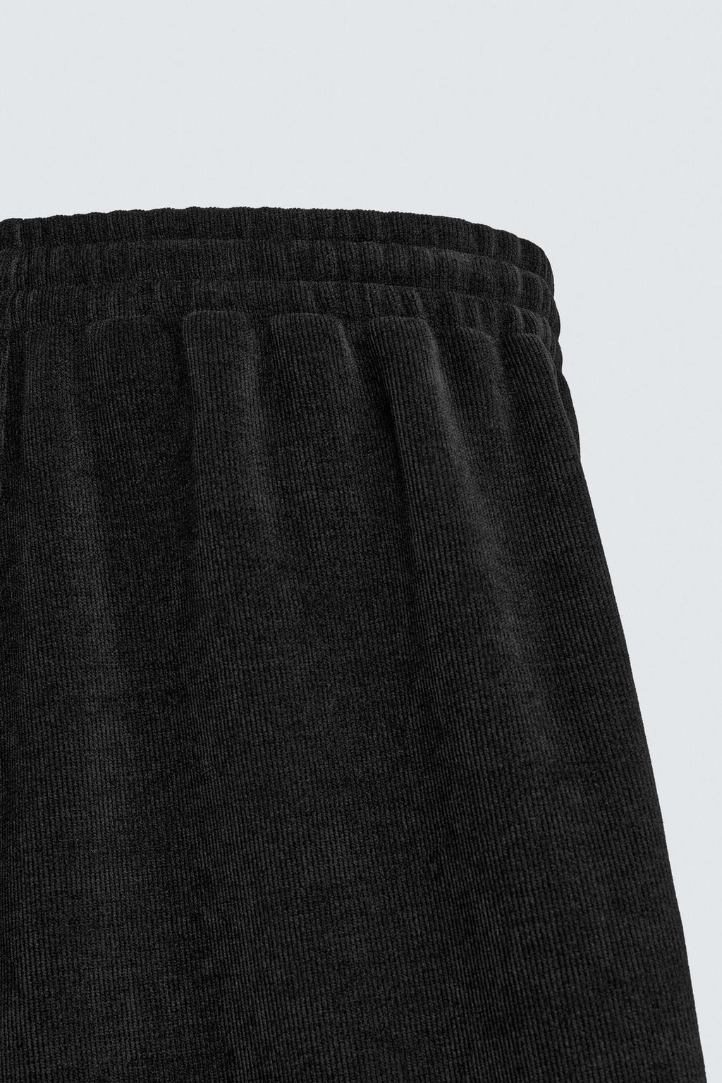 БРЮКИ BALLOON FIT ИЗ ВЕЛЬВЕТА