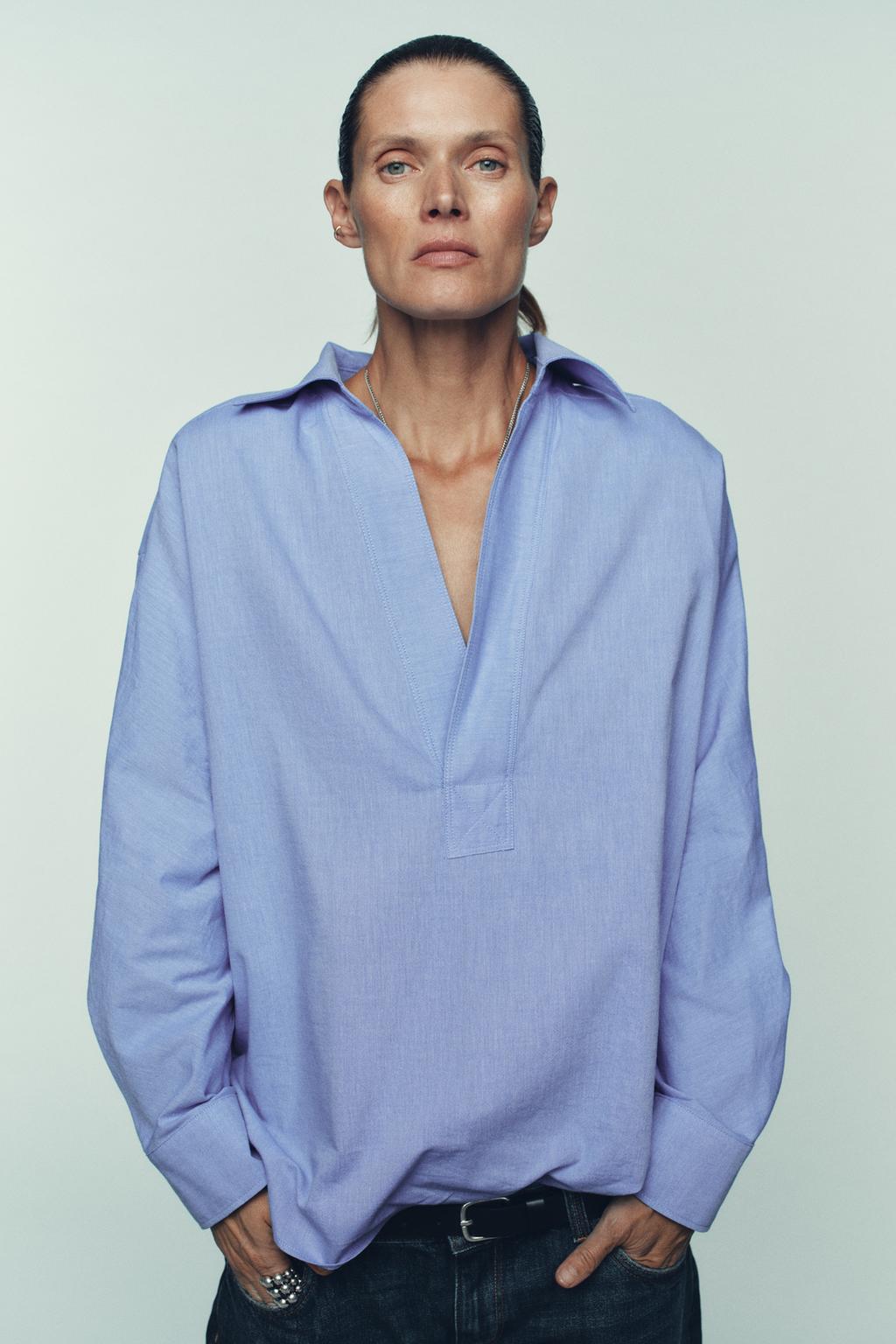 РУБАШКА ОВЕРСАЙЗ ОКСФОРД