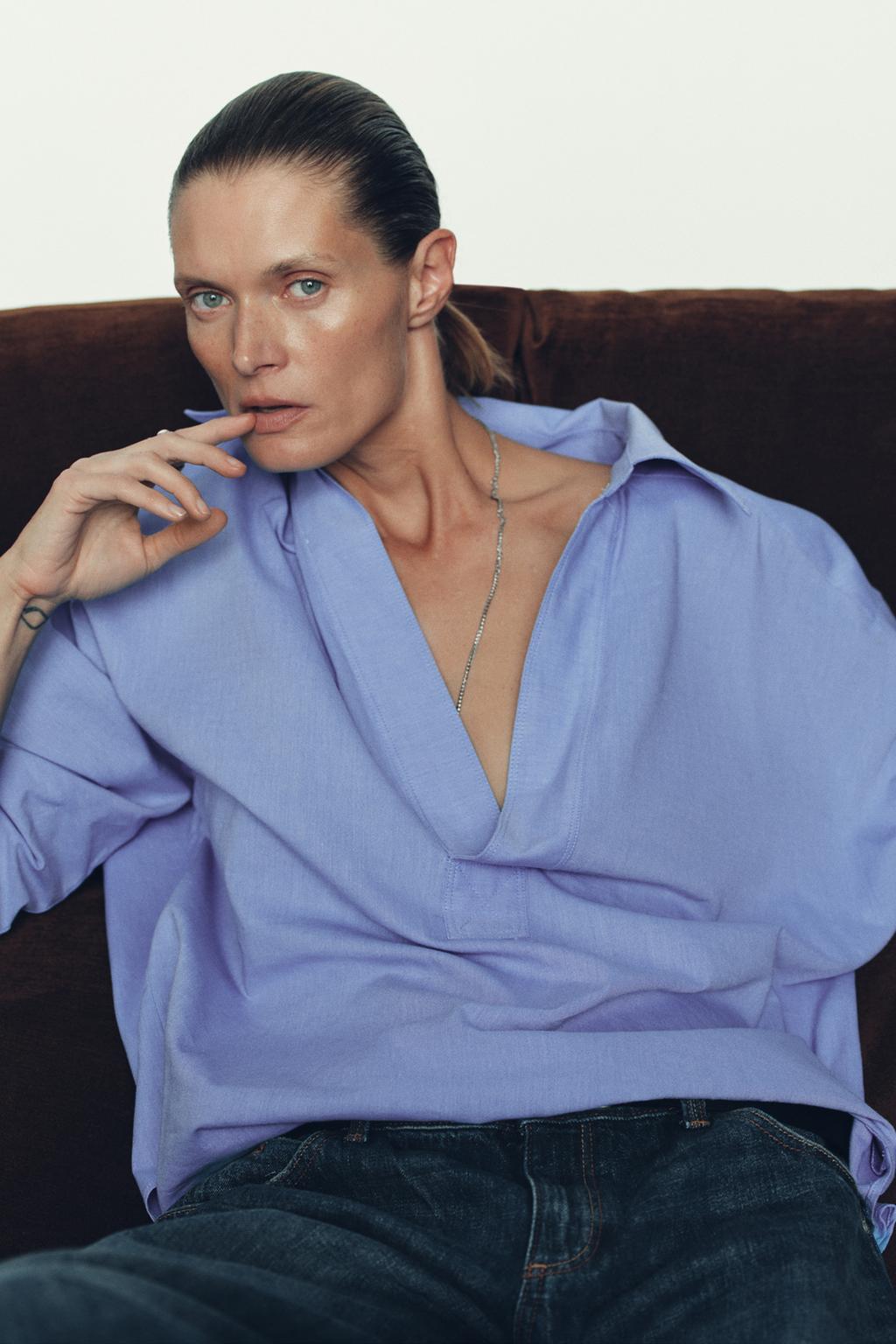 РУБАШКА ОВЕРСАЙЗ ОКСФОРД