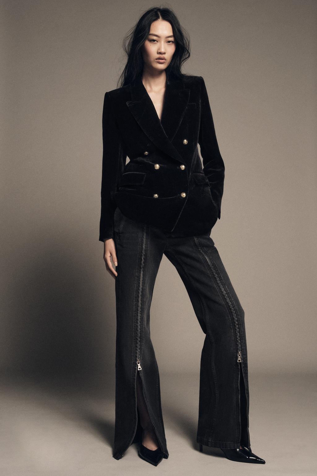 БАРХАТНЫЙ БЛЕЙЗЕР — ZW COLLECTION LIMITED EDITION