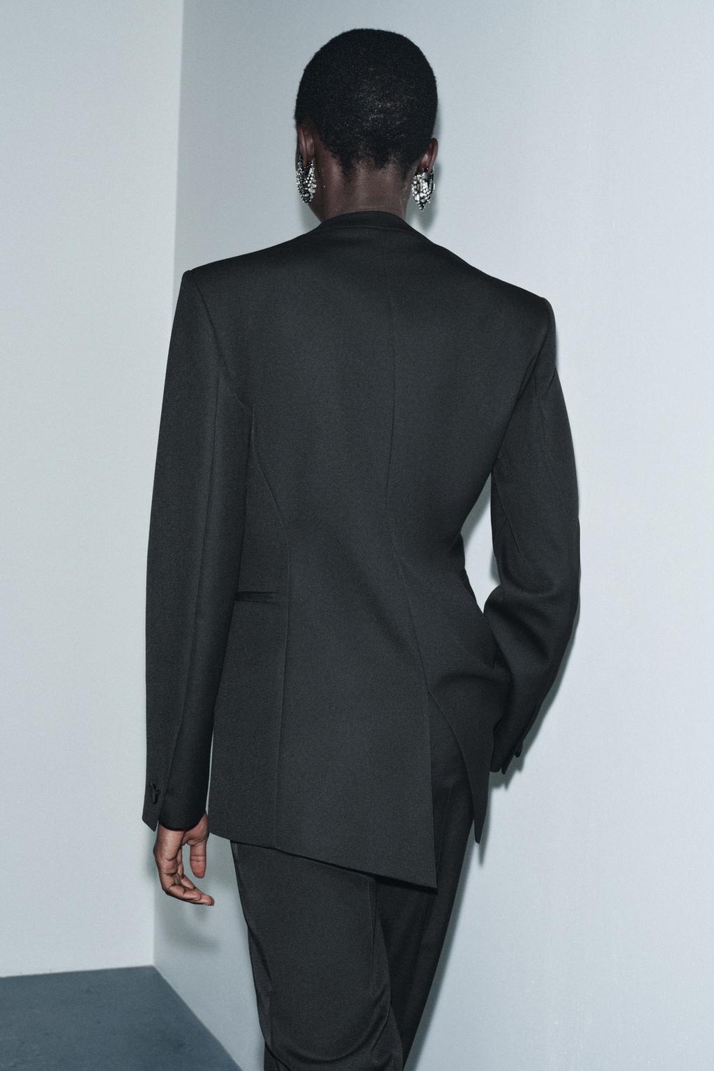 ПРИТАЛЕННЫЙ БЛЕЙЗЕР-СМОКИНГ — LIMITED EDITION, ZW COLLECTION