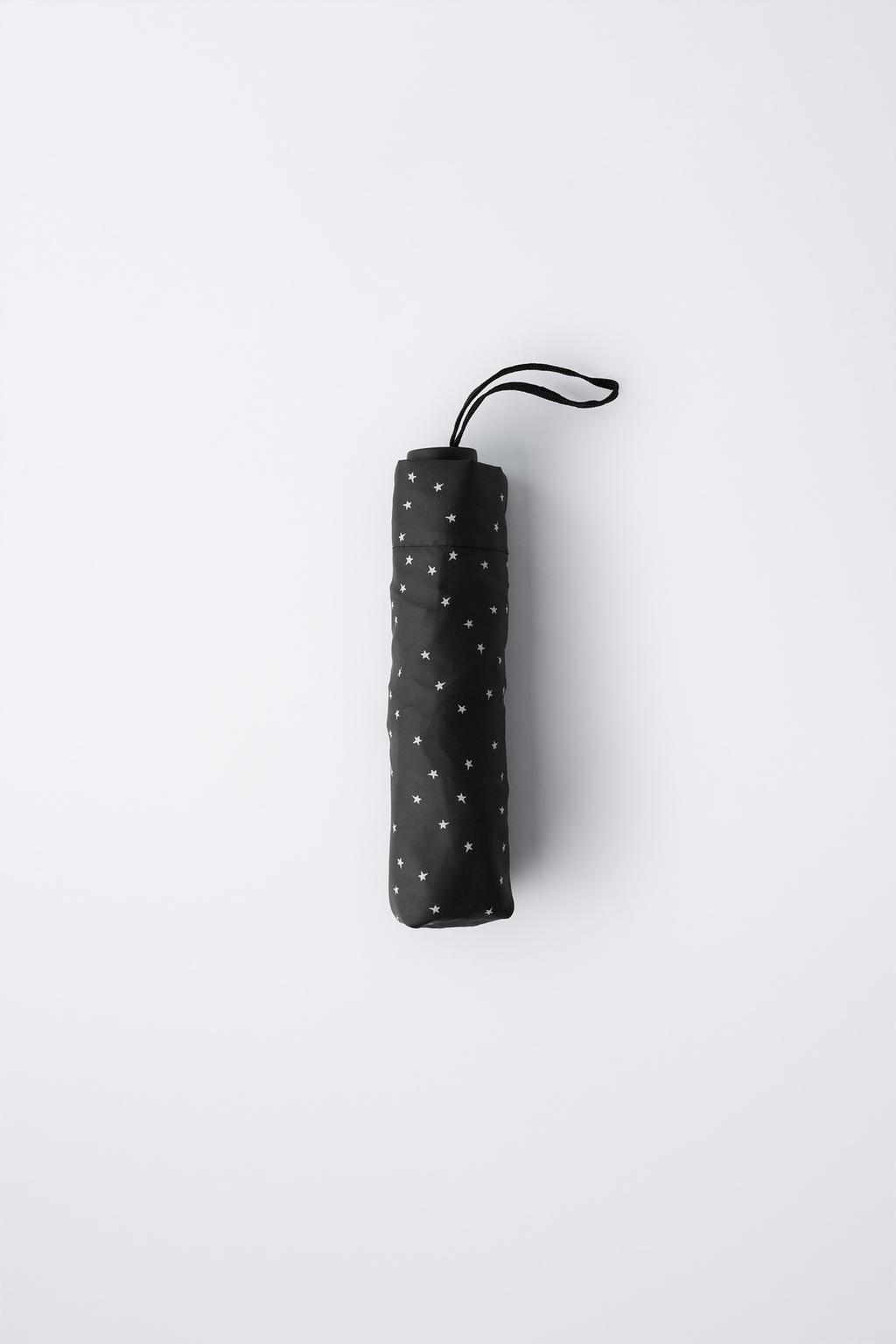 СКЛАДНОЙ ЗОНТ С ПРИНТОМ «ЗВЕЗДЫ»