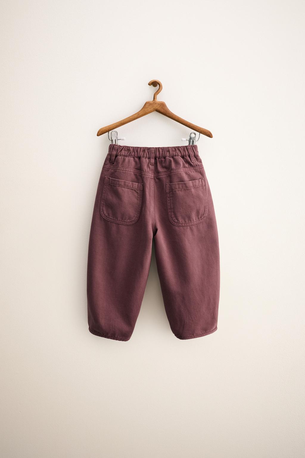 ZARA TIMELESS — БРЮКИ BALLOON С ЗАЩИПАМИ