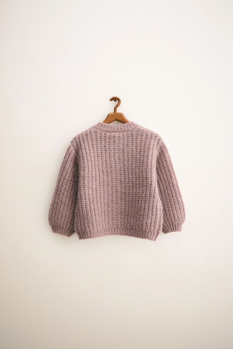 ZARA TIMELESS - КАРДИГАН КРУПНОЙ ВЯЗКИ С ШЕРСТЬЮ