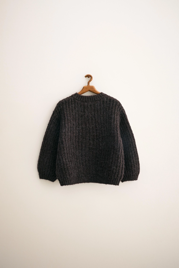 ZARA TIMELESS - КАРДИГАН КРУПНОЙ ВЯЗКИ ИЗ ШЕРСТИ