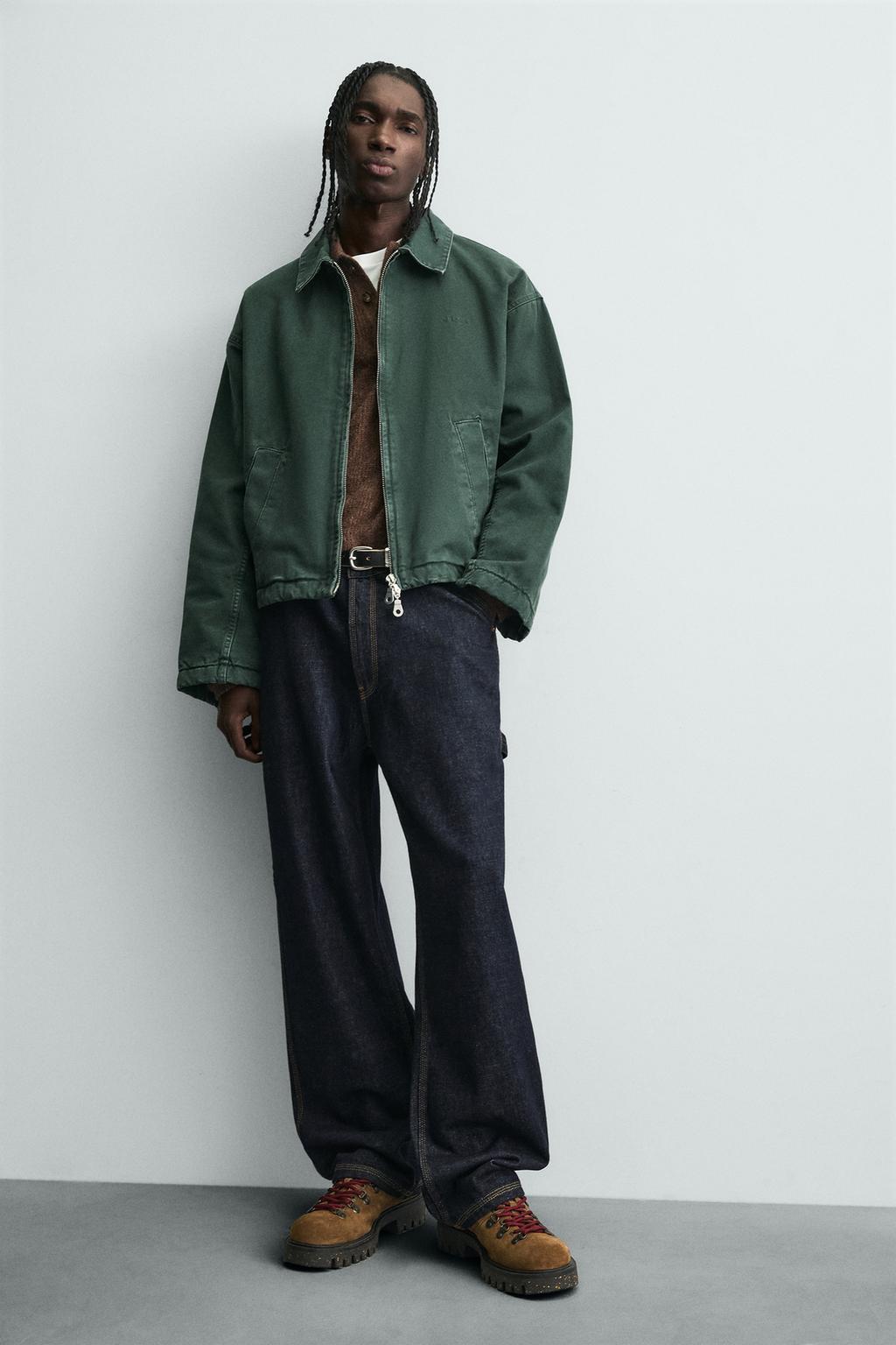 УКОРОЧЕННАЯ ДЖИНСОВАЯ КУРТКА