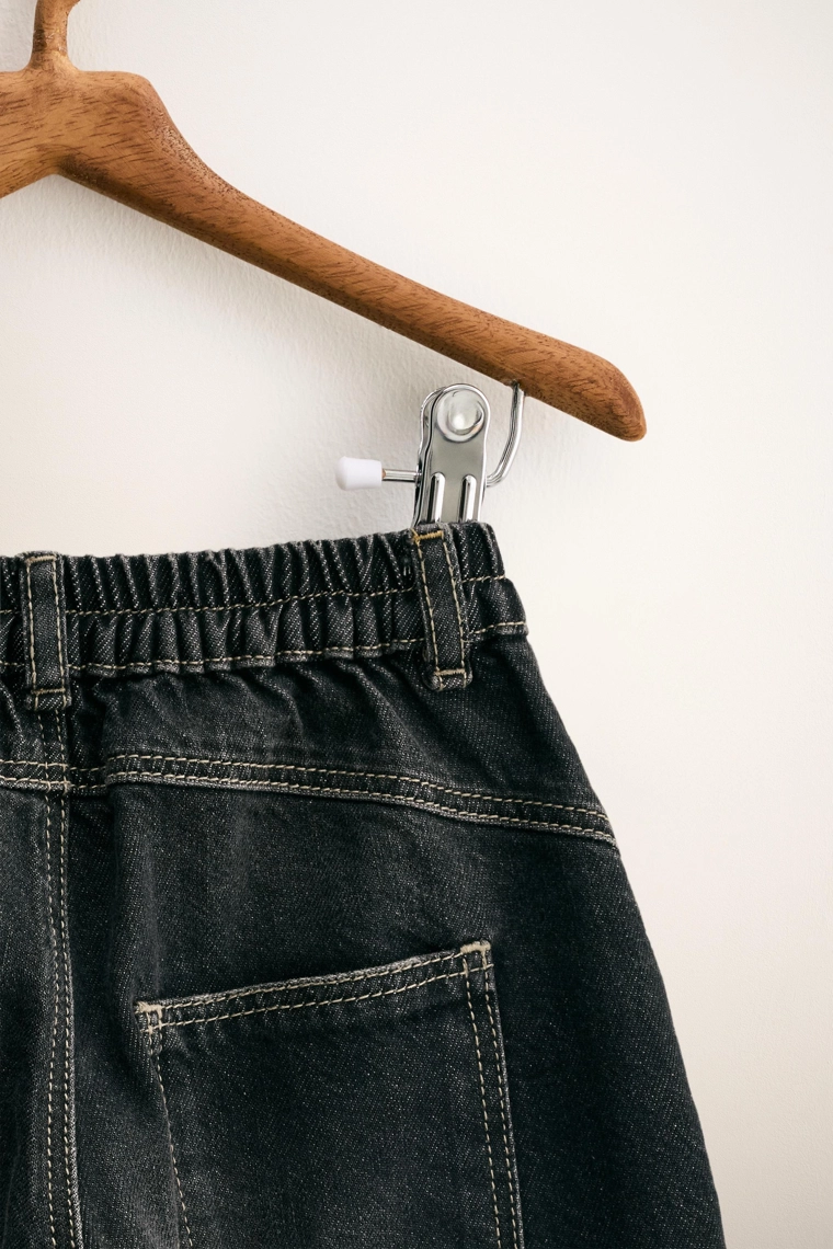 ZARA TIMELESS - ДЖИНСЫ BALLOON FIT С ЗАЩИПАМИ