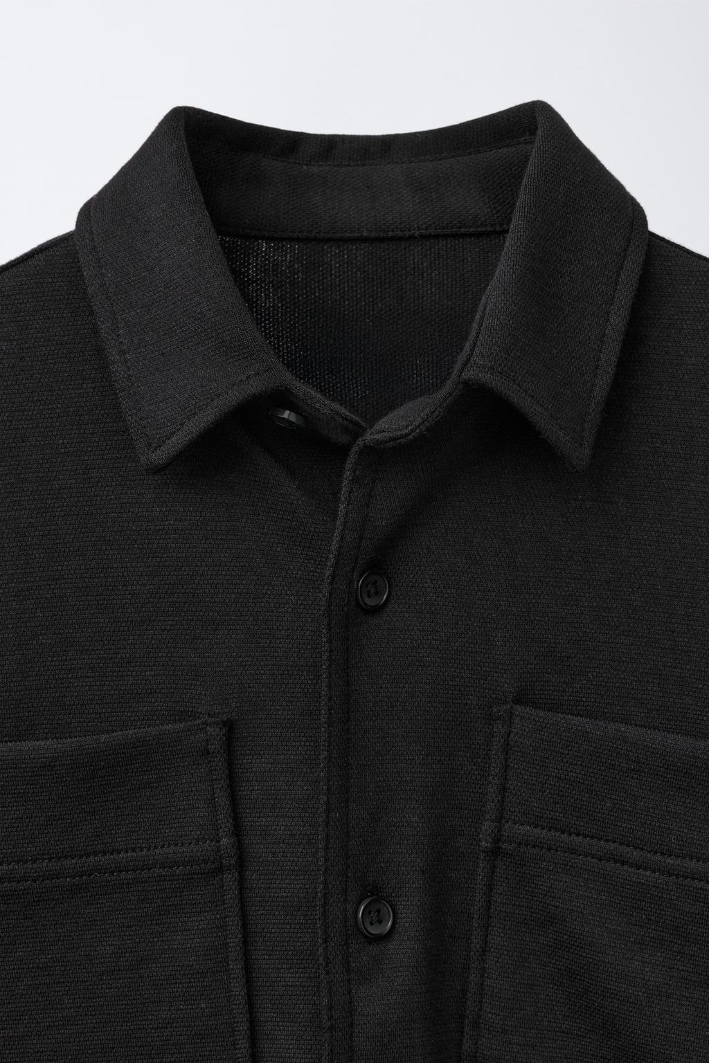 Комфортабельная рубашка с карманами