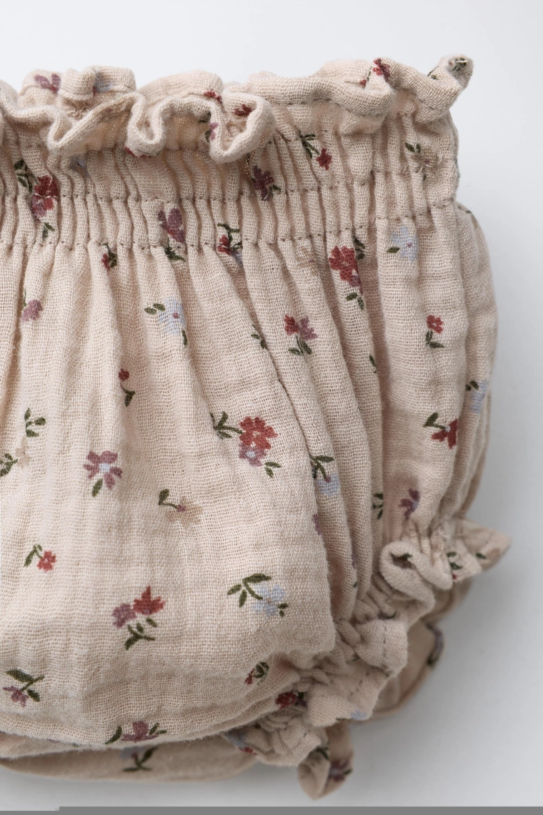 ТРУСЫ С ЦВЕТОЧНЫМ ПРИНТОМ ИЗ БАМБУЛА