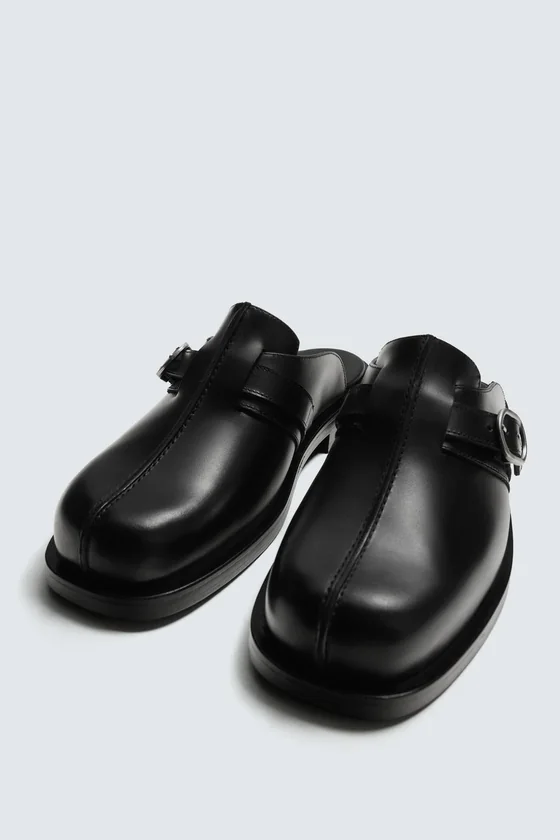 КОЖАНЫЕ САБО С ПРЯЖКОЙ LIMITED EDITION