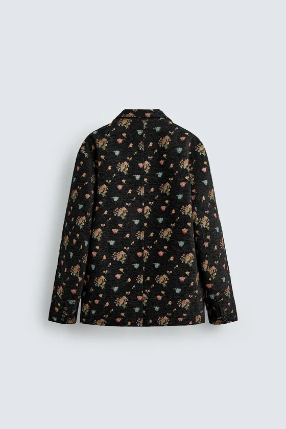Пиджак с цветочным жаккардом limited edition
