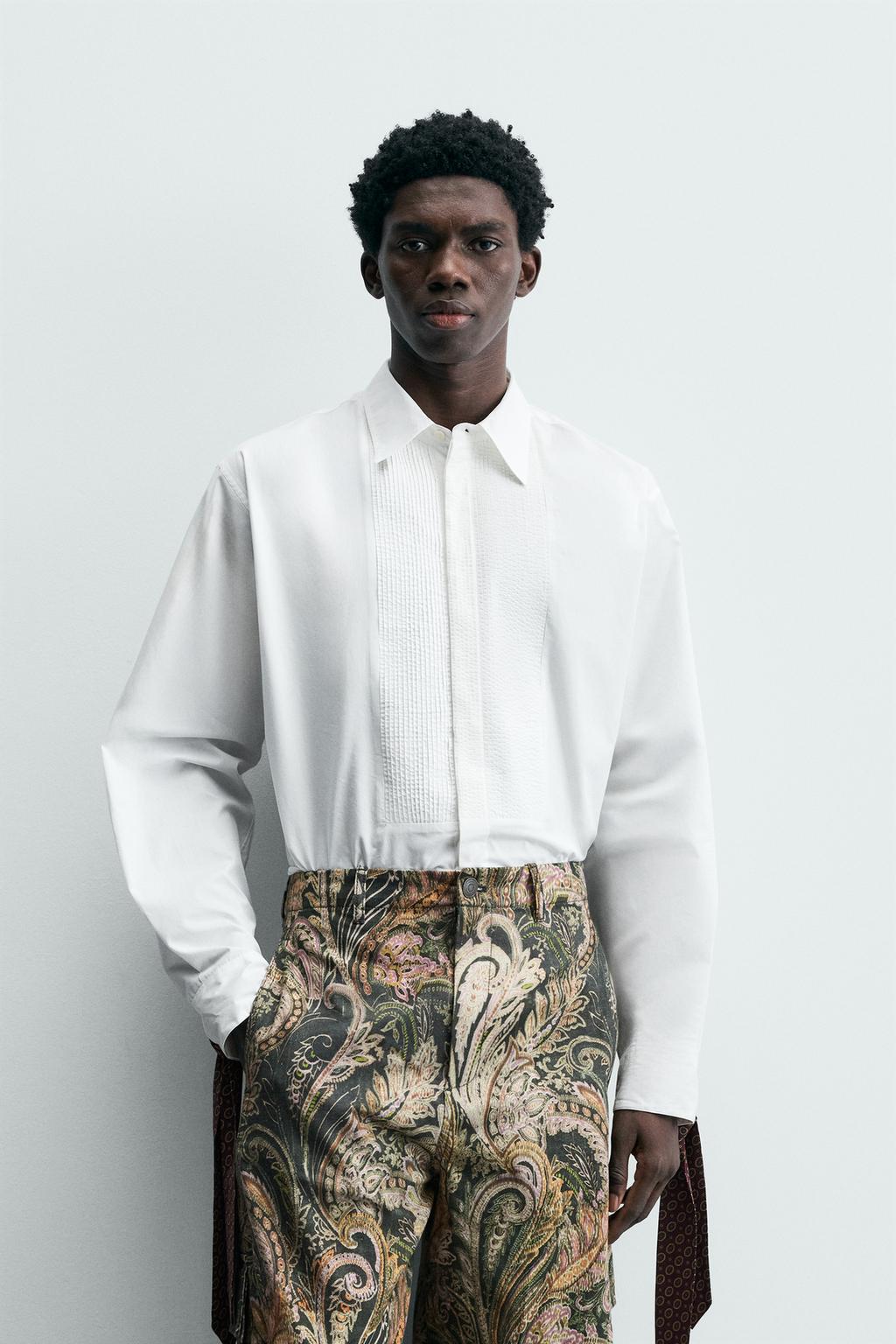 Рубашка limited edition с бантом на груди