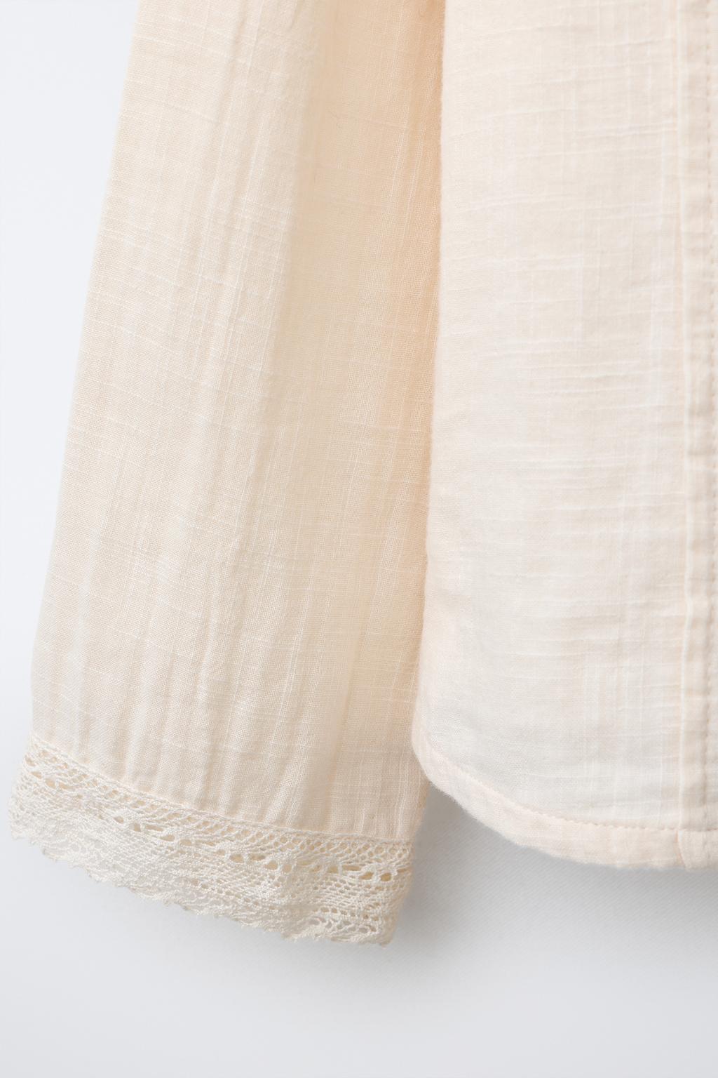 РУБАШКА С ВЫШИВКОЙ И БУСИНАМИ