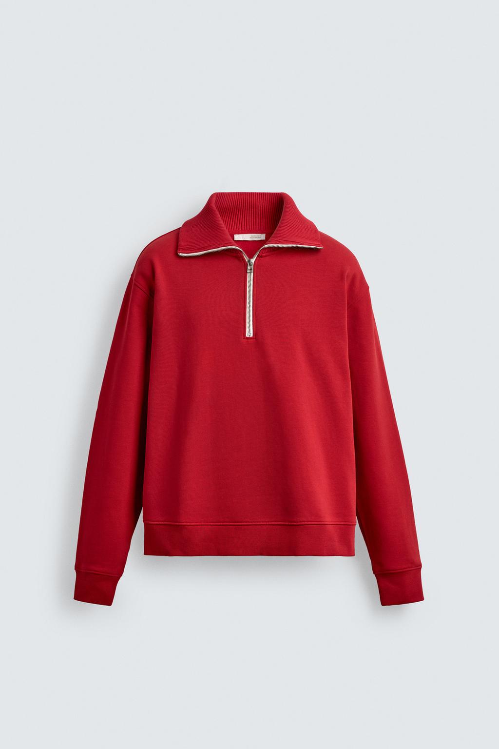 ТОЛСТОВКА С КОРОТКОЙ ЗАСТЕЖКОЙ-МОЛНИЕЙ