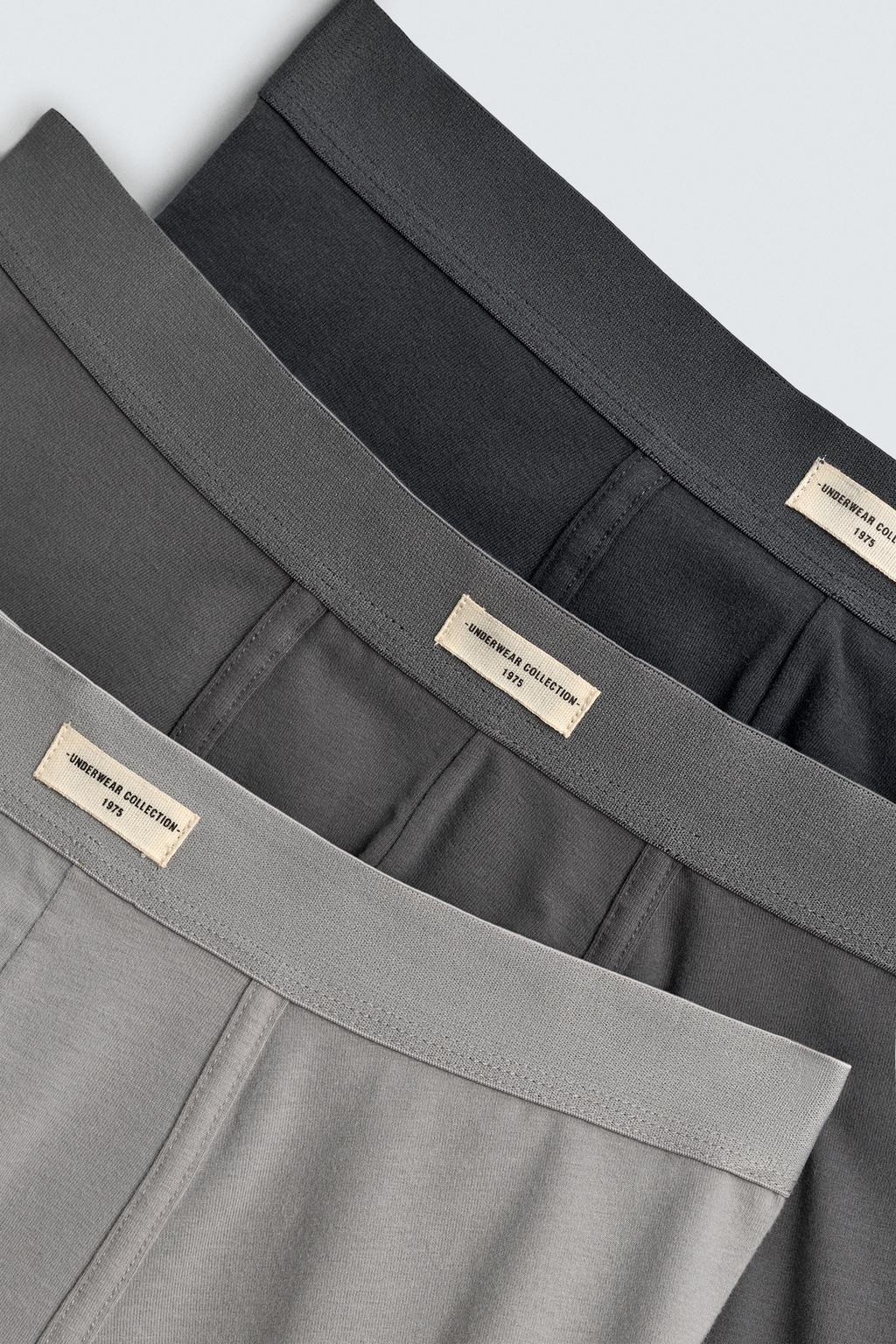 НАБОР ИЗ ТРЕХ ТРУСОВ-БОКСЕРОВ SOFT