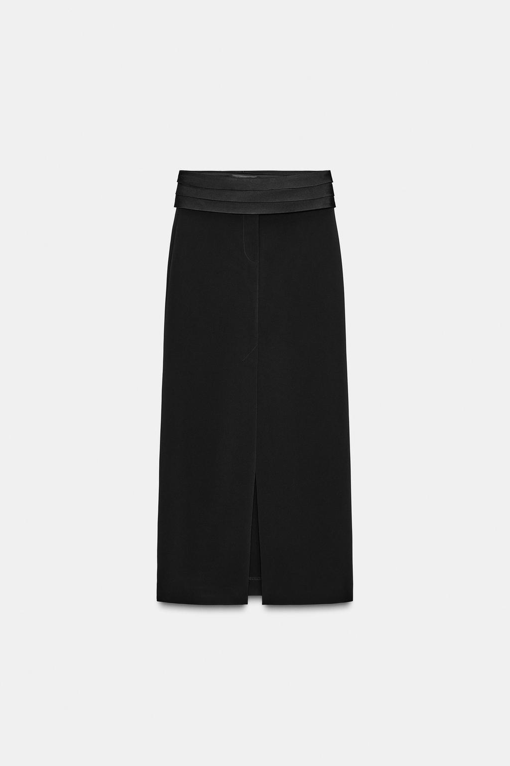 ДЛИННАЯ ЮБКА С ПОЯСОМ ZW COLLECTION LIMITED EDITION