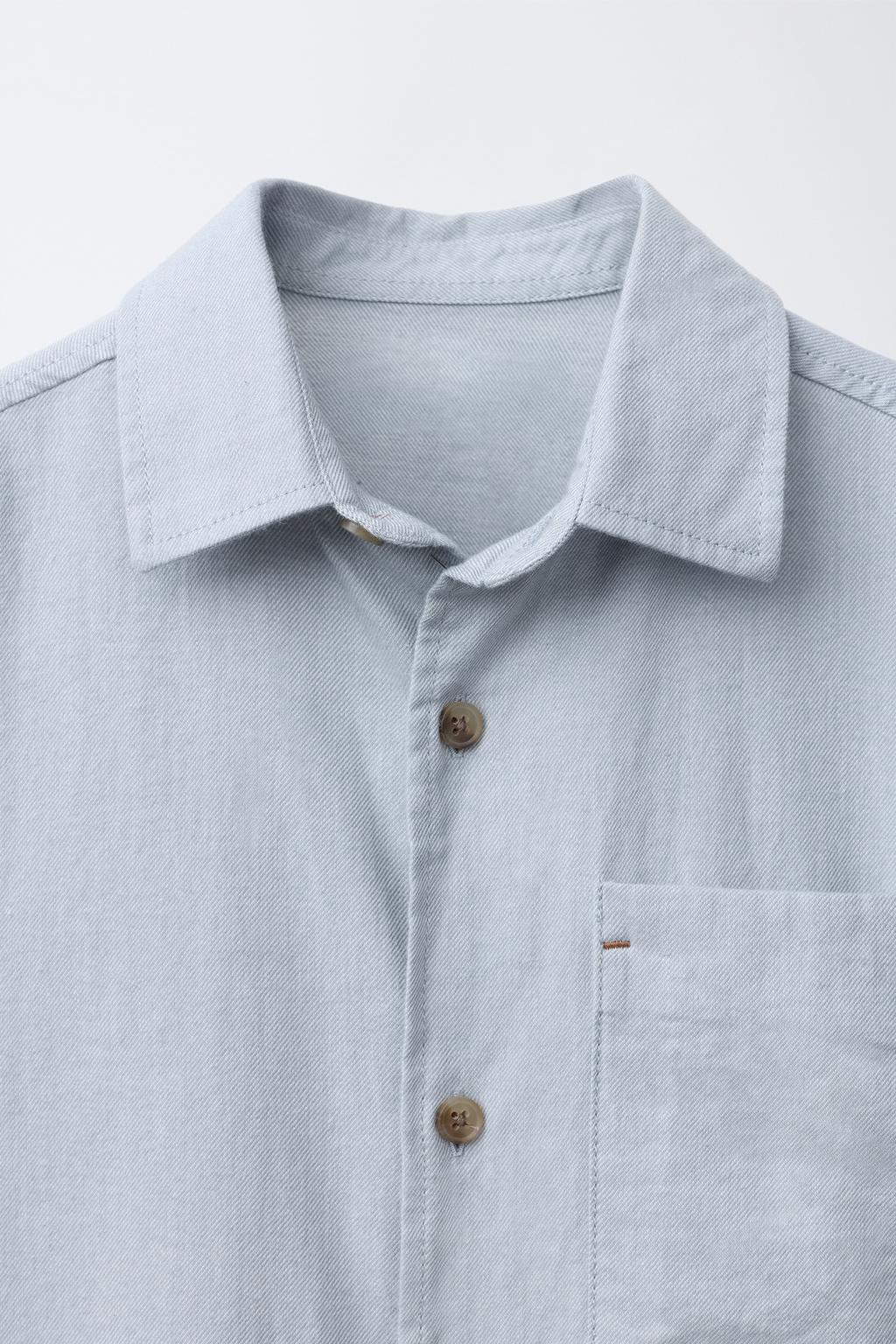 ФЛАНЕЛЕВАЯ РУБАШКА С КАРМАНОМ