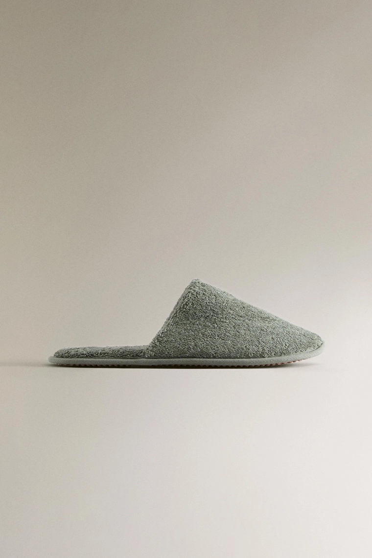 Тапочки из махрового полотна