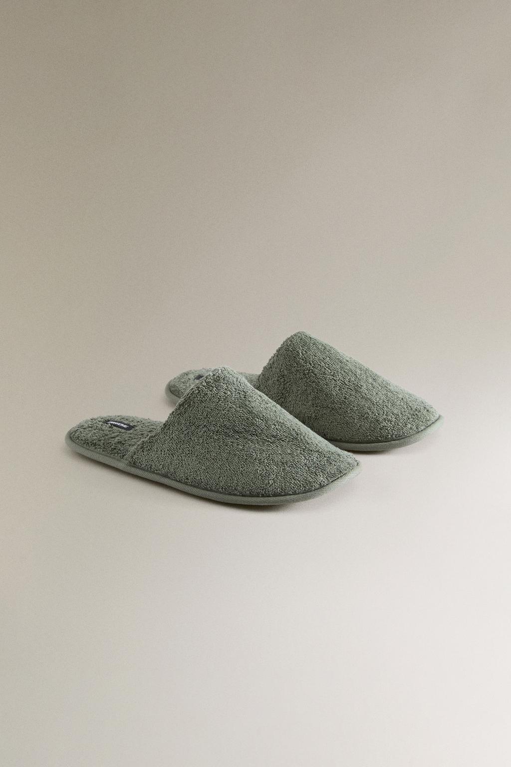 Тапочки из махрового полотна