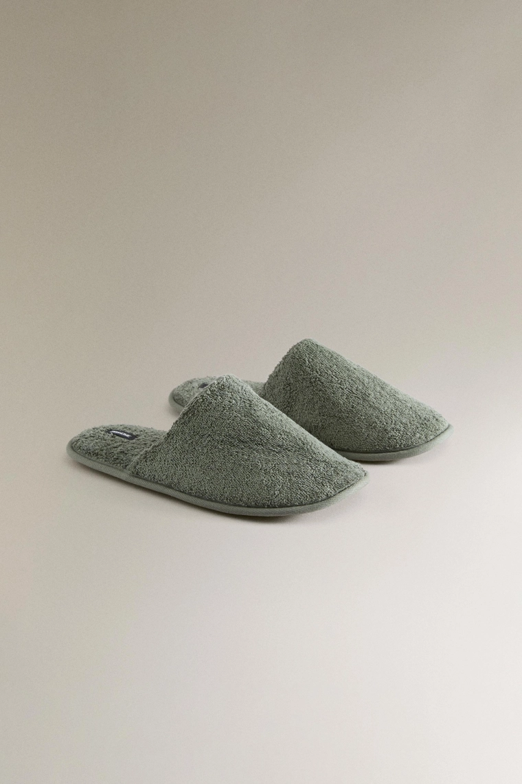 Тапочки из махрового полотна