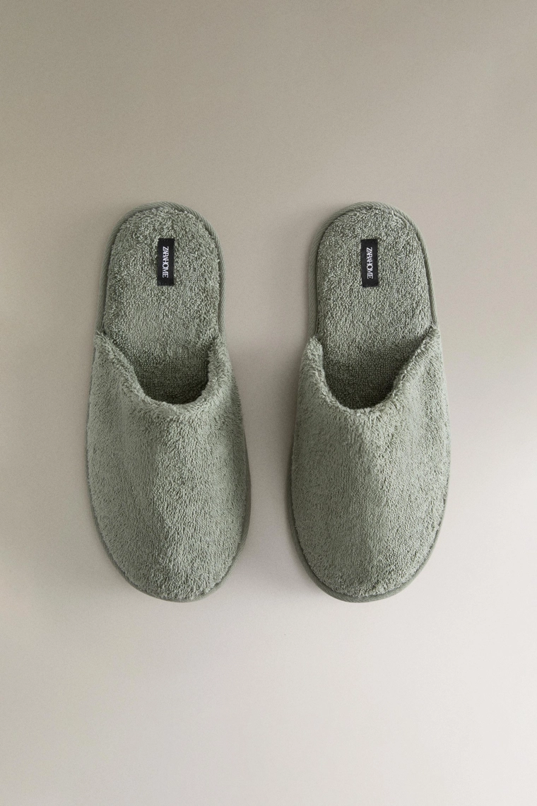 Тапочки из махрового полотна