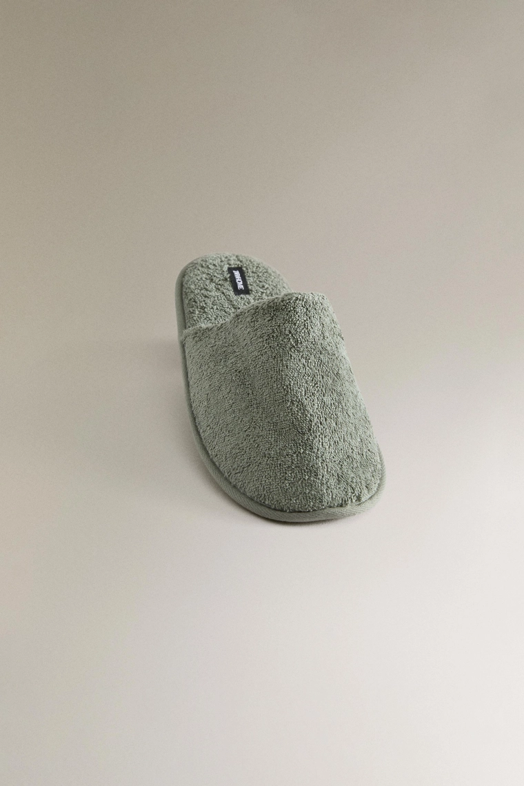 Тапочки из махрового полотна