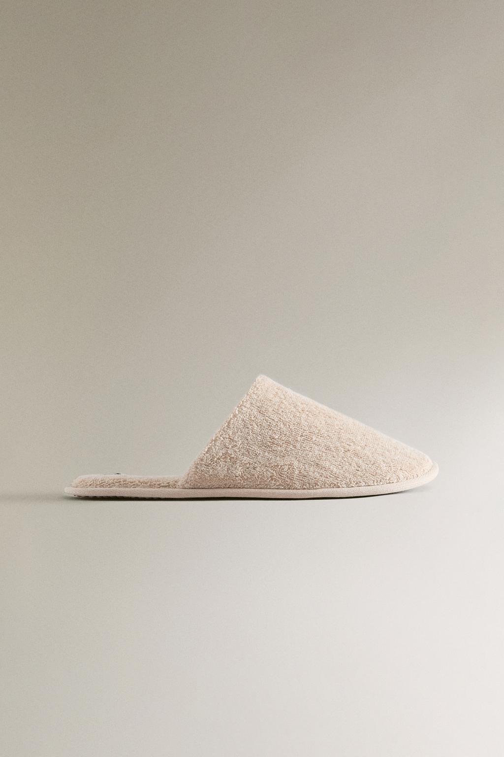 Тапочки из махрового полотна